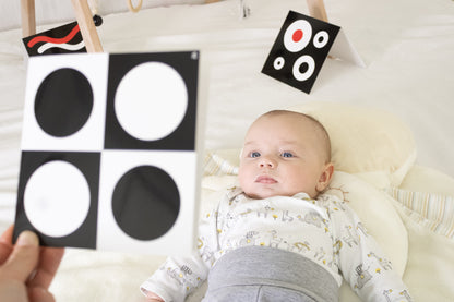 Черно-Бели Карти за Визуална Стимулация